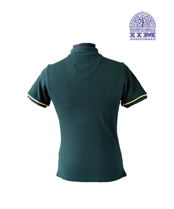 Polo Dual Tone Green with Yellow